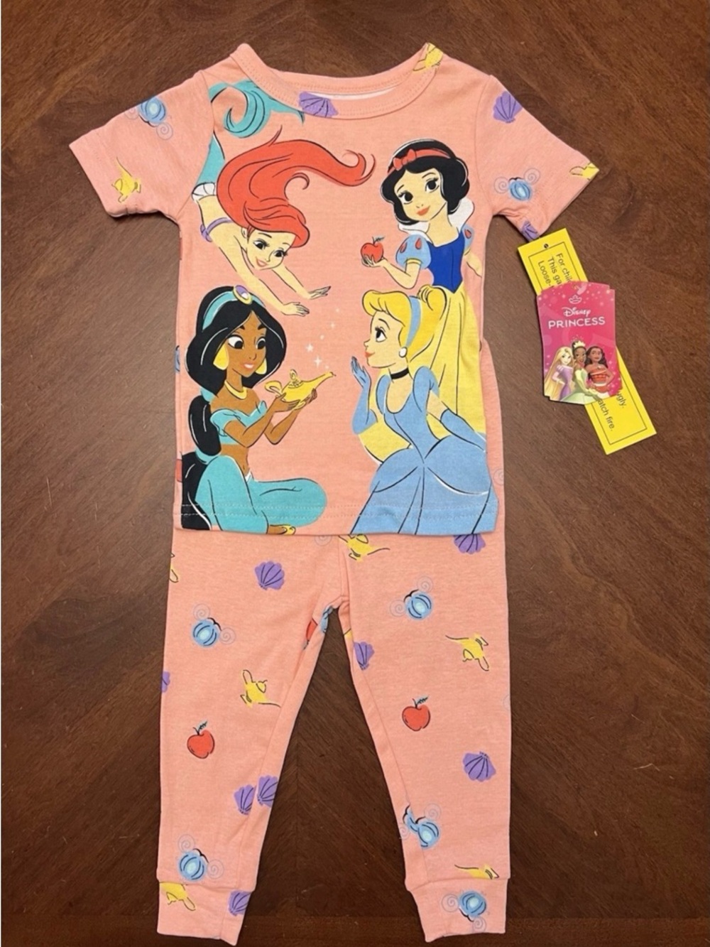 Disney Princess Pajama Set size 18M